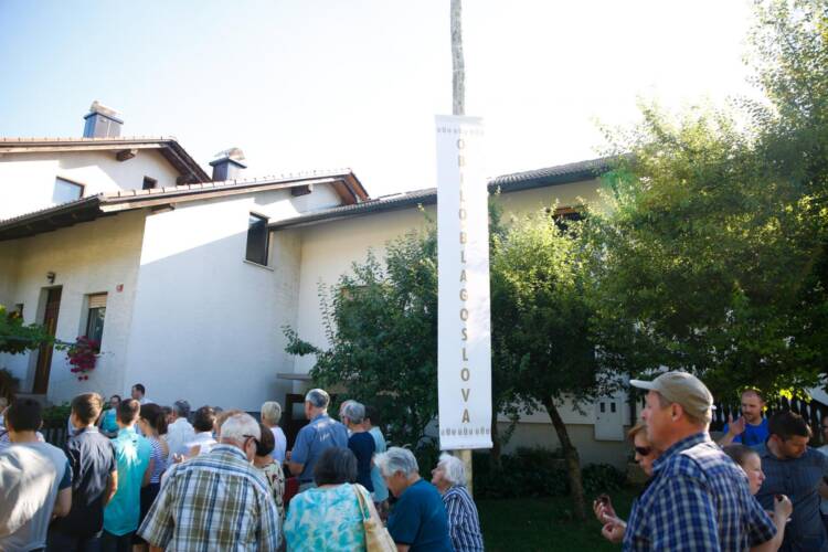 Slovo novomašnika g. Tineta Povirka od doma
