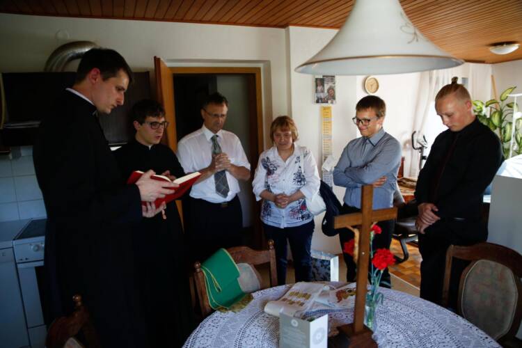 Slovo novomašnika g. Tineta Povirka od doma