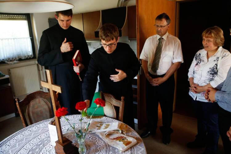 Slovo novomašnika g. Tineta Povirka od doma