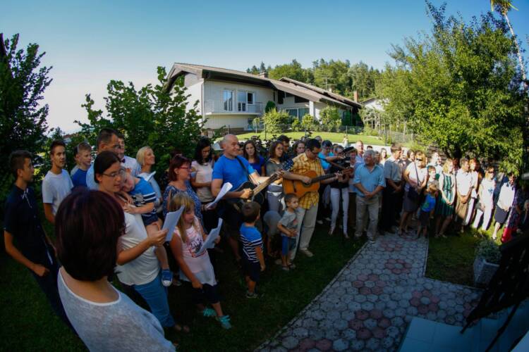 Slovo novomašnika g. Tineta Povirka od doma