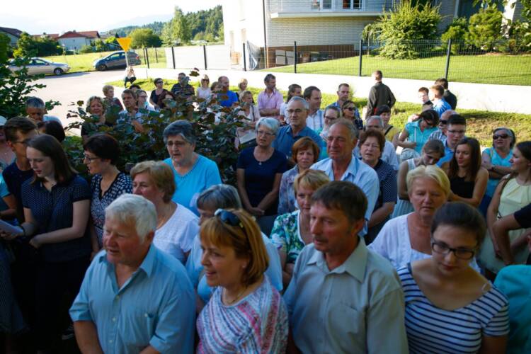 Slovo novomašnika g. Tineta Povirka od doma