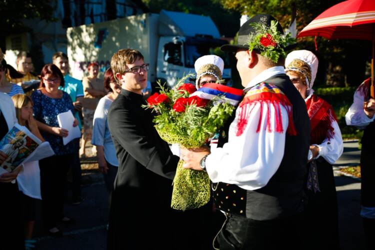 Slovo novomašnika g. Tineta Povirka od doma